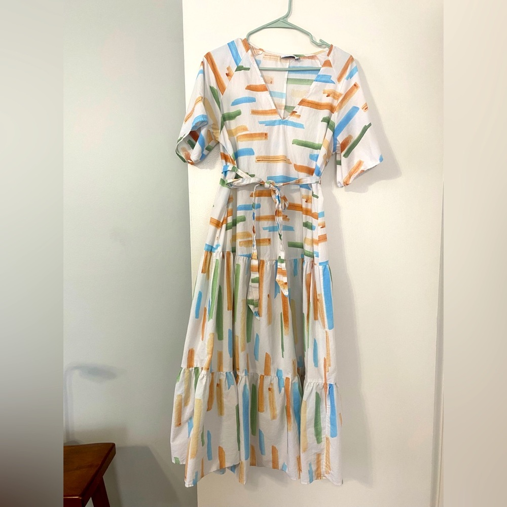 Multi-Color Maxi Dress